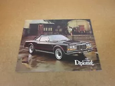 1978 Dodge Diplomat sedan coupe wagon sales brochure 16 pg ORIGINAL literature