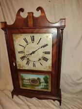 antique Terry and Son Pillar & Scroll clock 1830