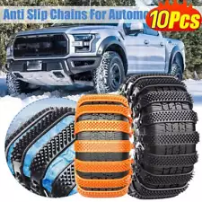 New ListingSnow Chain Tyre Chain 10/1PCS Urethane Set Wheel Ties Belts Car Tires Chains Win