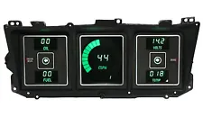 1973-1979 Ford Truck Digital Dash Panel Green LED Gauges Made In The USA