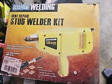 Chicago Electric Stud Welder Auto Dent Repair Kit +Slide Hammer & Studs