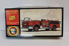 LINDBERG FIRE ENGINE - AMERICAN LAFRANCE 900 PUMPER MODEL KIT.. AS FOUND !!