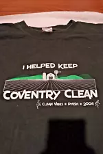 Coventry PHISH Clean Vibes Tee Shirt --Rare, Ironic