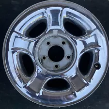 2000 2001 2002 2003 00 01 02 03 FORD F150 17" CHROME STEEL WHEEL RIM FACTORY D2