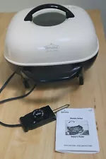 Rival Electric Skillet Model S12P Non Stick 12" Square W Instruction Recipe Book