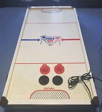 Vintage Carrom Faceoff Hockey Electric Air Hockey Table Tabletop Game