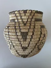 Vintage Native American Papago Tohono O’odham Woven Basket