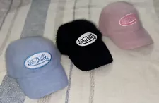 Rare Von Dutch Hat Angora Hat Bundle Of 3 Caps Lot One Of A Kind Hats