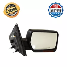 Mirror Textured Black Power Glass Heated Passenger Side For 2007-2008 Ford F-150