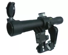 POSP 4x24T Optical Rifle Scope 400m Range Finder Side Mount Illuminated