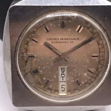 Scarce Vintage 1960s Girard Perregaux Gyromatic HF Automatic Day/Date Running