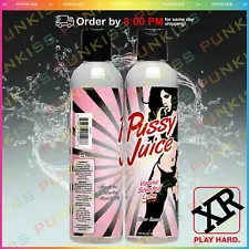 Pussy Juice Vaginal Scented LubeðReal Natural Feel Wet Personal Water Lubricant