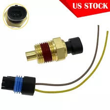 For Kenworth T600A T660 T800 Truck -Long Conventional Temperature Sending Sensor (For: 2007 Kenworth T800)