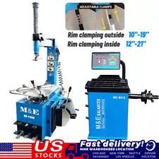 Tire Changer Machine and Wheel Balancer Machine Tire Repair Wheel Changer Combo