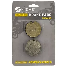 Brake Pad Set for Arctic Cat Cougar Bearcat 440 550 Prowler Jag Rear Organic (For: Arctic Cat Bearcat)