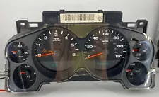 2009 CHEVROLET SILVERADO 1500 USED DASHBOARD INSTRUMENT CLUSTER FOR SALE (MPH)