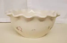 Pfaltzgraff Tea Rose 7 Inch Scalloped Serving Candy Bowl