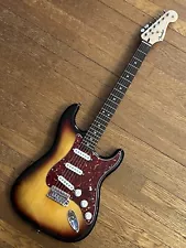 CUSTOM WIRED JOHN MAYER TRIBUTE STRATOCASTER SUNBURST ROSEWOOD FENDER SPECS