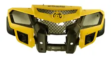 2009 CAN AM OUTLANDER 500 MAX XT, FRONT GRILLE FASCIA YELLOW SB46