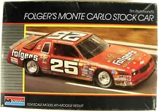 Monogram 1/24 Scale Folger's Monte Carlo Stock Car Plastic Model Kit