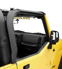 1997-2006 Wrangler TJ Soft top Door Surround Rails Frame with Knobs Pair Used