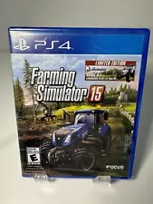 Farming Simulator 15 PlayStation 4 (Sony Playstation 4) SEALED!