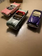 Lot Of 3 1949 1955,1958 Buick Century Convertible, Coupe, New-Ray 1:32