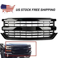 For 2016 2017 18 2019 Chevrolet Silverado 1500 Z71 Front Upper Grille 104-02697D (For: 2019 Chevrolet Silverado 1500 LD)