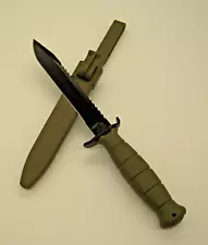 GLOCK FM 81 - Austrian Armed Forces Combat/Field Knife- Carbon - Sheath - New