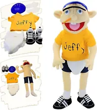 Jeffy Hand Puppet Boy Joseph Cody feebee Plush Toy Doll Removable Puppet Gift