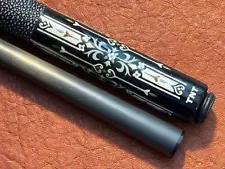 TNT pool cue with Jacoby "BLACK" Carbon Fiber Shaft.