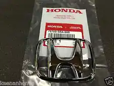 Genuine OEM Honda Civic 4Dr Sedan Front Grille H Emblem 2001 - 2003