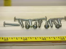 For Sale are:(13)#6-32x3/4"ZINC PLATED Combo Truss HEAD Pilot Pt Machine Screws