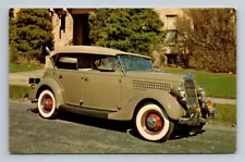 1935 Ford Phaeton NJ New Jersey Auto Museum Vintage Postcard