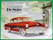 Original 1953 DeSoto Sales Brochure Advertising 8 Pages