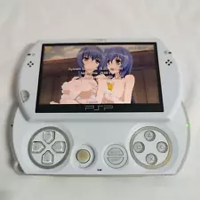 Sony PSP GO console White with Charger&clear shell PSP-N1006 US Free Shipping