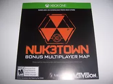 NukeTown Nuk3town DLC for XBOX ONE XB1 Call of Duty III 3