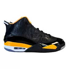 Nike Mens Air Jordan Dub Zero Black/Taxi White Basketball Sneakers (311046-017)