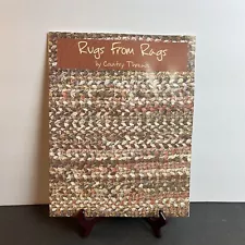 Rag rugs Country Threads -how to using fabric strips weaving instruction booklet