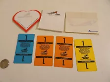 Southwest Airlines note paper and recruiting boarding passes