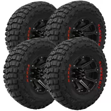 (QTY 4) LT265/75R16 Kenda Klever M/T2 KR629 123/120R LR E Red Letter Tires