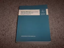 1981-1982 Mercedes Benz 380SL 380SLC Chassis Body Shop Service Repair Manual