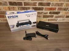 Epson WorkForce WF-110 Wireless Mobile Inkjet Printer - Black NO INK