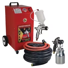 SHOWTIME 99 HVLP Paint Spray Turbine Unit w/Finish & Primer Spray Gun #TP-99PLX