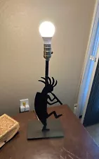 Kokopelli Southwestern Native American Design Table Lamp 19.5" High