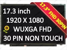 New LCD Screen for LP173WF4(SP)(F1) FHD 1920x1080 Matte Display 17.3"