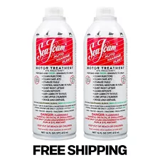 Sea Foam Motor Treatment SF16 Gas and Diesel Fuel Additive 16oz Pack of 2