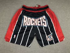 Houston Rockets men's swing basketball pocket shorts