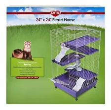 Kaytee My First Home Multi-Level Habitat Ferrets/rats USED