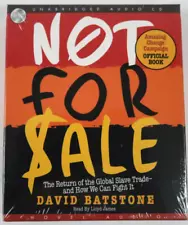 David Batstone - Not for Sale The Return of the Global Slave Trade New CD Audio